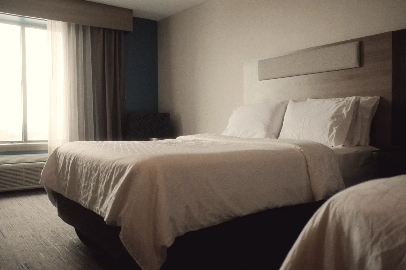 A quiet hotel room in the morning, where many visitors plan their next steps